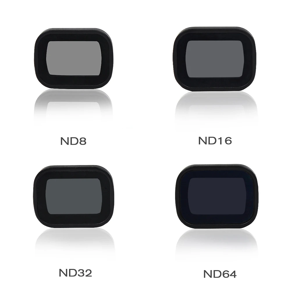 Camera Lens ND Filter Set ND8 ND16 ND32 ND64 Neutral Density Fader Filters for DJI OSMO Pocket | Игрушки и хобби