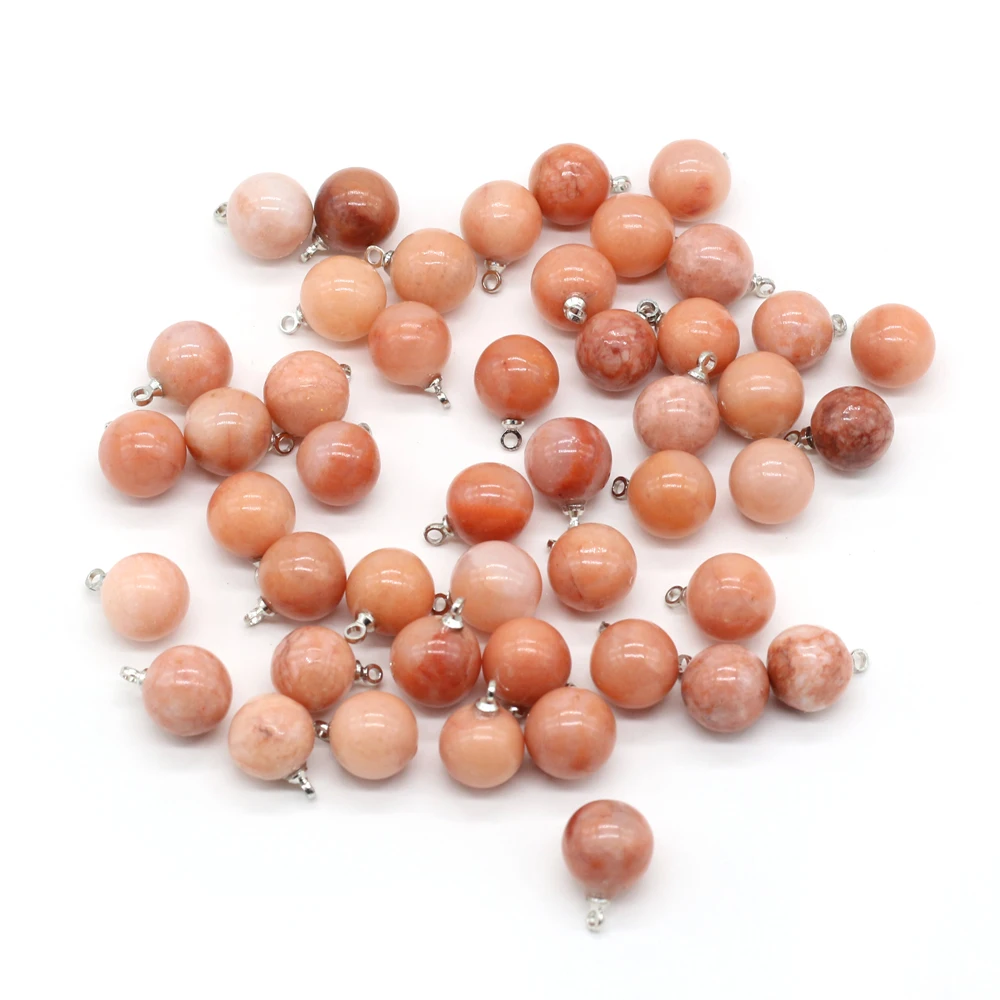 Natural Stone Gem Rhodochrosite Round Ball Pendant Handmade Crafts DIY Necklace Bracelet Earring Jewelry Accessories Gift Making
Natural Stone Gem Rhodochrosite Round Ball Pendant Handmade Crafts DIY Necklace Bracelet Earring Jewelry Accessories Gift Making