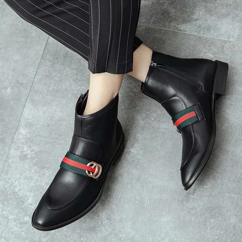 Oxford Boots Men Leather Boots For Men Men's MEN ANKLE BOOTS Streetwear Shoes Gentle Goth Fashion Mens Black Long Casual
Oxford Boots Men Leather Boots For Men Men's MEN ANKLE BOOTS Streetwear Shoes Gentle Goth Fashion Mens Black Long Casual
