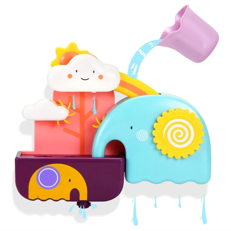 Baby Bath Waterproof Toys Cute Elephants and Cloud for New Toddler Bathing Sensory Development Suit Any Size Tub Wall
Baby Bath Waterproof Toys Cute Elephants and Cloud for New Toddler Bathing Sensory Development Suit Any Size Tub Wall