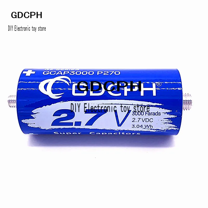 Супер фарад конденсатор 2 7 V 3000F 136*60mm dos pes 2.7V3000F супер для автомобиля|Аксессуары