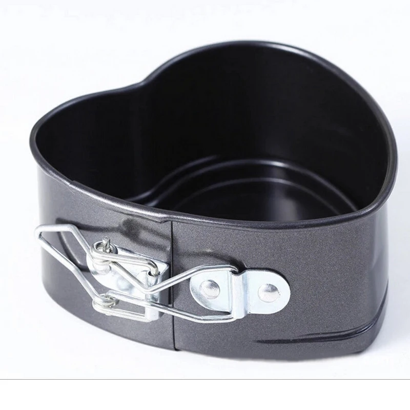 4 PCS 4 inch Heart-shaped Cake Mould Non-stick Springform Baking Pan Roast Accessories BDF99
4 PCS 4 inch Heart-shaped Cake Mould Non-stick Springform Baking Pan Roast Accessories BDF99
