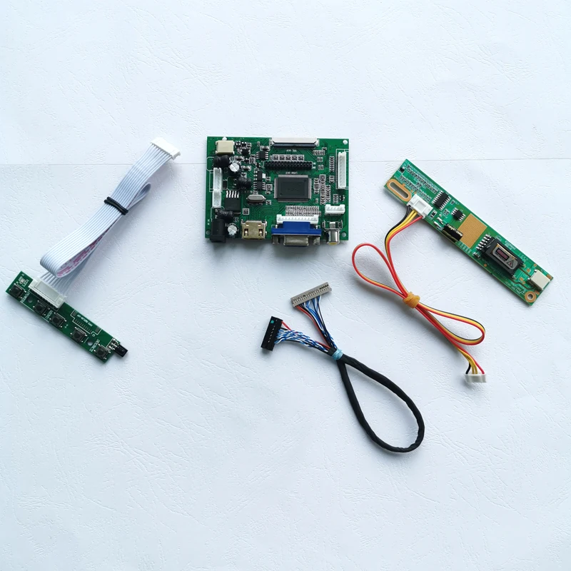 For LP141X7/LP141X8 Notebook Panel 1CCFL LVDS 20pins 2AV+VGA+Keyboard 1024*768 14.1" LCD Display Controller Drive Board Kit
For LP141X7/LP141X8 Notebook Panel 1CCFL LVDS 20pins 2AV+VGA+Keyboard 1024*768 14.1" LCD Display Controller Drive Board Kit