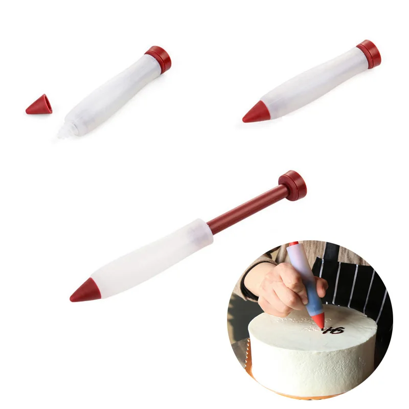 1pcs Baking Tool Food Grade Silica Gel Chocolate Jam Writing and Mounting Pen Cake DIY Graffiti Pen Milking Butter Gun
1pcs Baking Tool Food Grade Silica Gel Chocolate Jam Writing and Mounting Pen Cake DIY Graffiti Pen Milking Butter Gun