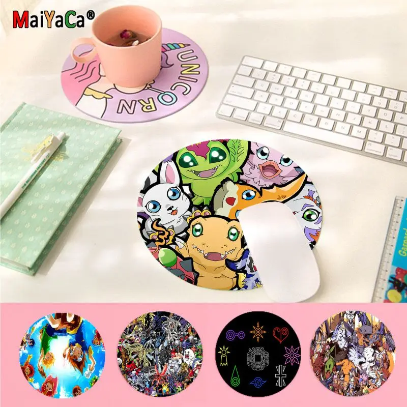 Maiyaca New Design Digimon Anime gamer play mats round gaming Mousepad gaming Mousepad Rug For PC Laptop Notebook
Maiyaca New Design Digimon Anime gamer play mats round gaming Mousepad gaming Mousepad Rug For PC Laptop Notebook