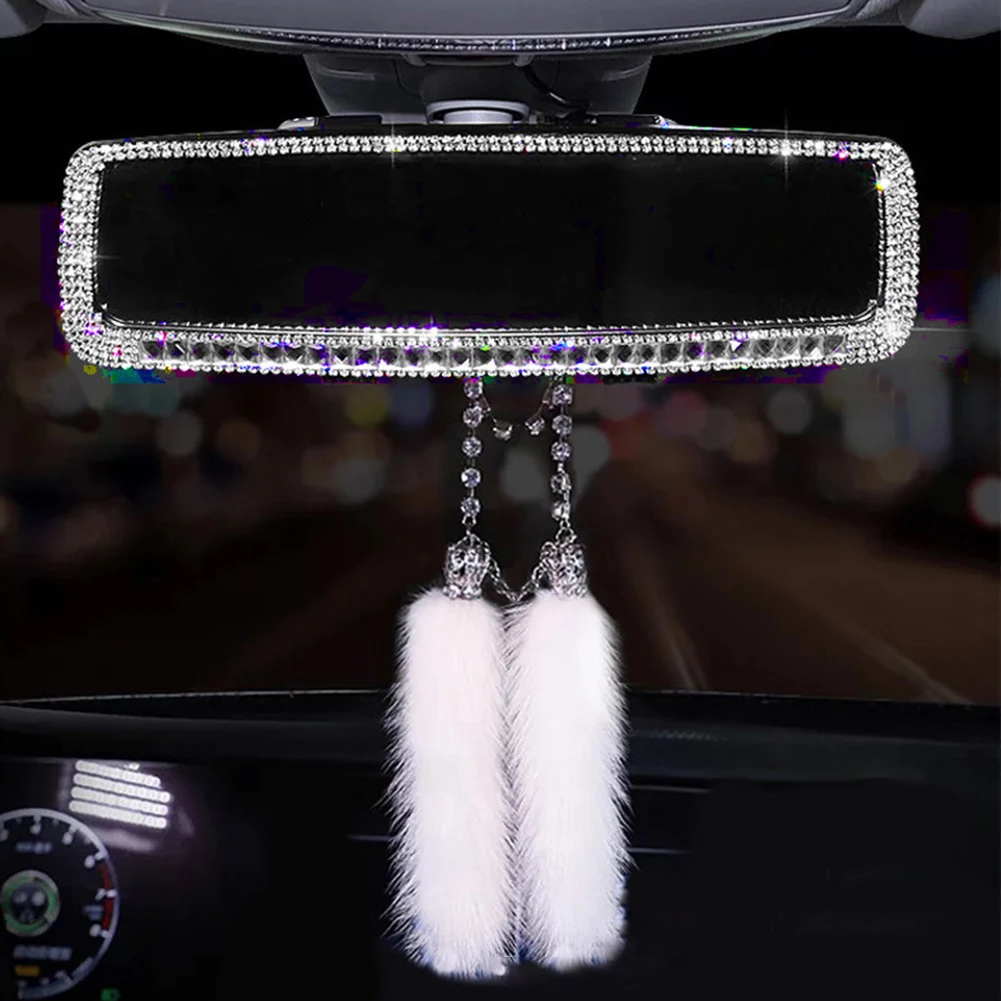 Bling Car Interior Rearview Mirror For Women Gift Shiny Rhinestone Mirror Cover Crystal Diamond Ornament Accessories Wholesale
Bling Car Interior Rearview Mirror For Women Gift Shiny Rhinestone Mirror Cover Crystal Diamond Ornament Accessories Wholesale