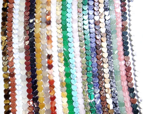 10*10mm Natural stone Turquoises Quartz crystal tiger eye Heart-shaped beads for Diy Jewelry Making Bracelet Necklace 40pcs
10*10mm Natural stone Turquoises Quartz crystal tiger eye Heart-shaped beads for Diy Jewelry Making Bracelet Necklace 40pcs