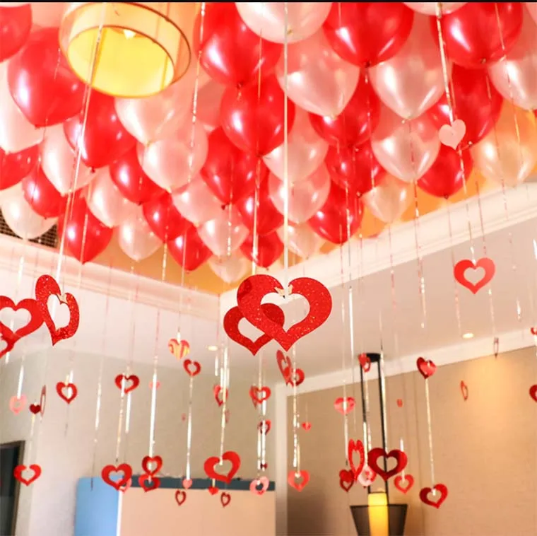 100pcs/lot Purple Heart Laser Sequined Rain Balloon Pendant Romantic Wedding Room Birthday Party Decoration Balloon Accessories
100pcs/lot Purple Heart Laser Sequined Rain Balloon Pendant Romantic Wedding Room Birthday Party Decoration Balloon Accessories