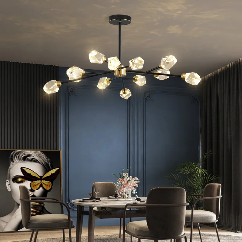 Lights ModerN Pendant LED Chnadelier Luxury Copper Crystal Pendant Lamps for Dining Room Bedroom Indoor Lighting
Lights ModerN Pendant LED Chnadelier Luxury Copper Crystal Pendant Lamps for Dining Room Bedroom Indoor Lighting