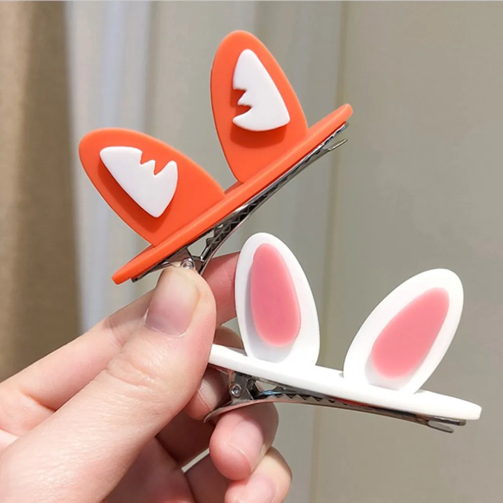 2020 Korean Cute Cartoon Stereoscopic Animal Ear Hairpin Simple Acrylic Duckbill Clip Dress Up Headdress Hair Accessories
2020 Korean Cute Cartoon Stereoscopic Animal Ear Hairpin Simple Acrylic Duckbill Clip Dress Up Headdress Hair Accessories