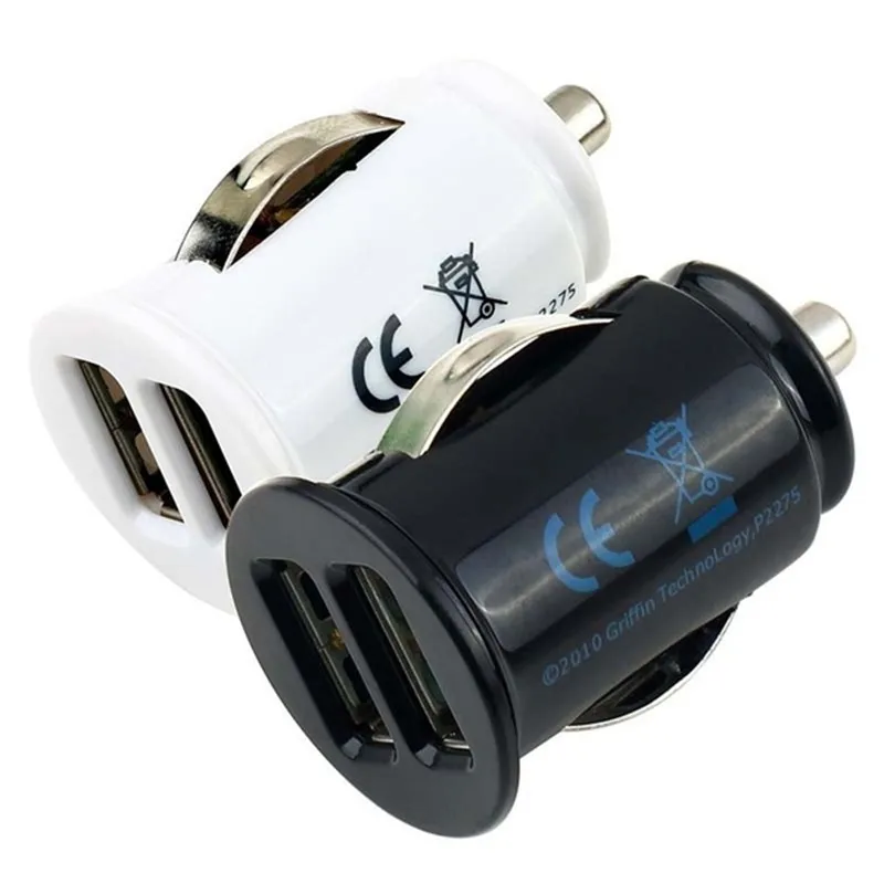 New 12V Power Dual 2 Port USB Phone Charger Car-Charger Mini Bullet Car Charger Adapter for Phone Car Accessories car goods
New 12V Power Dual 2 Port USB Phone Charger Car-Charger Mini Bullet Car Charger Adapter for Phone Car Accessories car goods