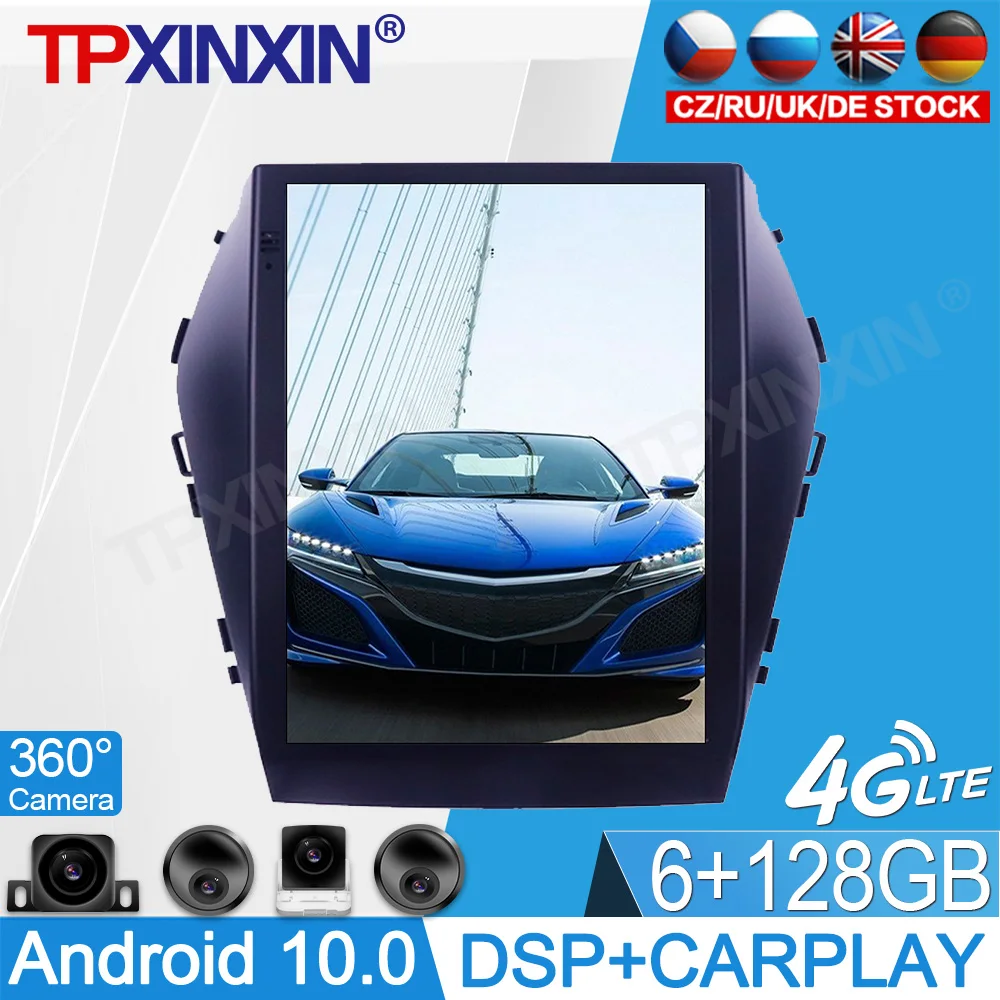 Автомагнитола на Android 10 для Hyundai Santa FE 15 IX45, мультимедийный плеер с DVD, GPS, навигацией, IPS экраном, DSP Carplay
Автомагнитола на Android 10 для Hyundai Santa FE 15 IX45, мультимедийный плеер с DVD, GPS, навигацией, IPS экраном, DSP Carplay