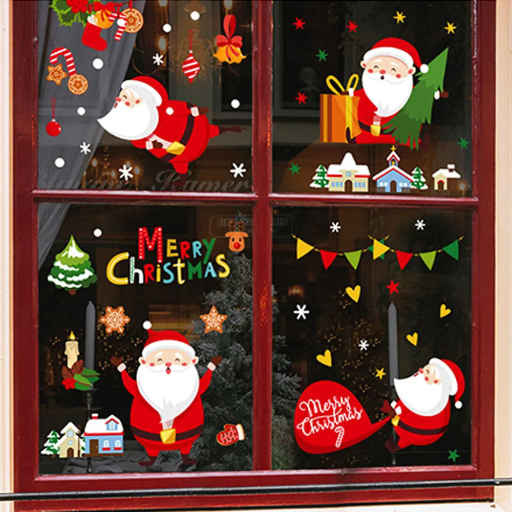 Christmas Snowflake Electrostatic Wall Sticker Glass windows Decals Merry Christmas Home Decoration Stickers New Year
Christmas Snowflake Electrostatic Wall Sticker Glass windows Decals Merry Christmas Home Decoration Stickers New Year