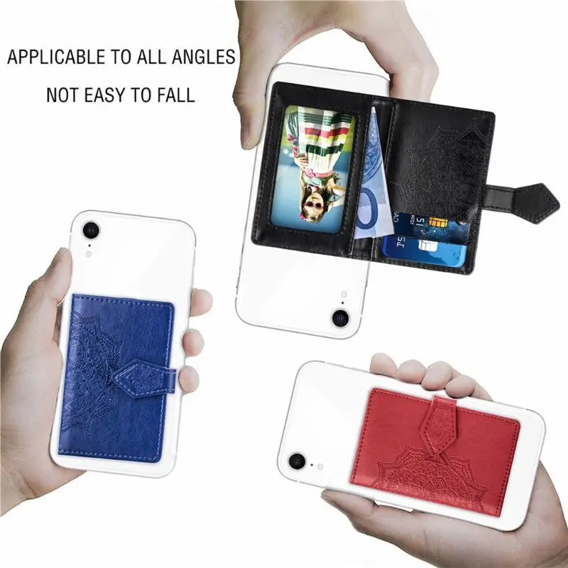 Fashion Embossed Flower Adhesive Credit Card Pouch Case Pocket Sticker Phone Stand Holder Wallet J60D
Fashion Embossed Flower Adhesive Credit Card Pouch Case Pocket Sticker Phone Stand Holder Wallet J60D