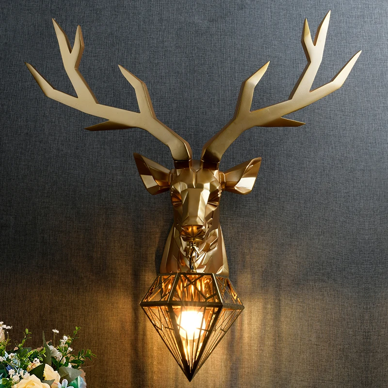 Modern Deer Head Wall Lamp Antler Resin Decor Wall Light Bedroom Living Room TV Background Wall Lamp Indoor Lighting Fixtures
Modern Deer Head Wall Lamp Antler Resin Decor Wall Light Bedroom Living Room TV Background Wall Lamp Indoor Lighting Fixtures