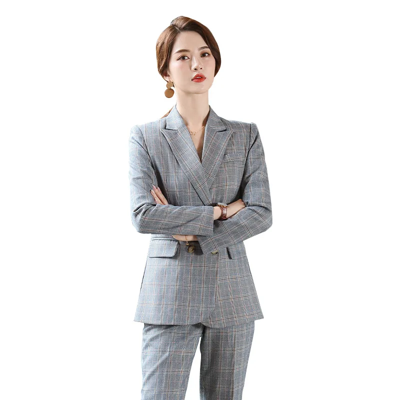 One Piece Dropshipping 2019 Autumn and Winter Thick Plaid Blazer Women's Business Wear Fashion Long Sleeve Suit Women's Suit
One Piece Dropshipping 2019 Autumn and Winter Thick Plaid Blazer Women's Business Wear Fashion Long Sleeve Suit Women's Suit