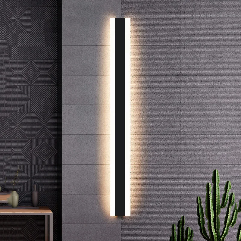 Modern Waterproof outdoor Long Strip LED wall lamp IP65 Aluminum Wall Light Garden porch Sconce Light 110V 220V Sconce Luminaire
Modern Waterproof outdoor Long Strip LED wall lamp IP65 Aluminum Wall Light Garden porch Sconce Light 110V 220V Sconce Luminaire