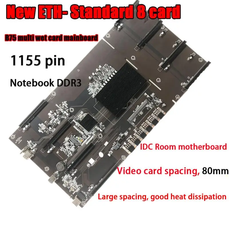 Оригинальная материнская плата для майнинга размером 80 мм, ETH LGA 1155, DDR3, слот для памяти, IDC компьютер, 4U, материнская плата для майнинга
Оригинальная материнская плата для майнинга размером 80 мм, ETH LGA 1155, DDR3, слот для памяти, IDC компьютер, 4U, материнская плата для майнинга