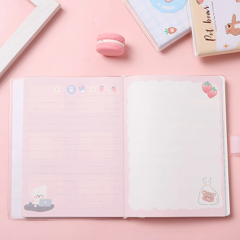 Snap Plastic Sleeve Notebook Study Stationery Portable Travel Notepad Exquisite Homework Book Suitable for School Office
Snap Plastic Sleeve Notebook Study Stationery Portable Travel Notepad Exquisite Homework Book Suitable for School Office