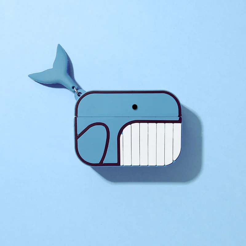 Cartoon Stereoscopic Whale AirPods 1 and 2 Case Airpods Pro Case for Airpod 3 for Air Pods Pro Earphone Accessories Case
Cartoon Stereoscopic Whale AirPods 1 and 2 Case Airpods Pro Case for Airpod 3 for Air Pods Pro Earphone Accessories Case