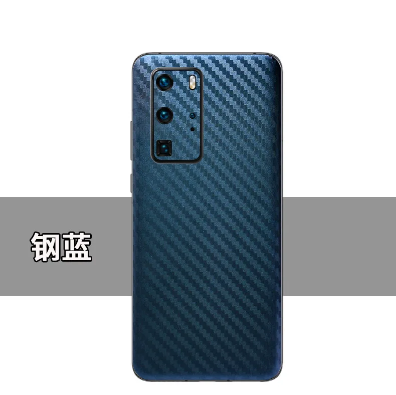 Градиентная мягкая мраморная пленка из углеродного волокна для Huawei Honor 30 Pro Y9 Prime