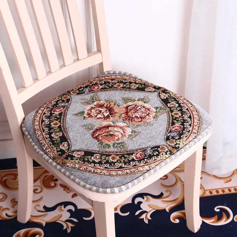 European Style Chenille Fabric Dining Chair Cushion Multiple Patterns Home Garden Fabric Dining Table Chair Mat Soft Breathable
European Style Chenille Fabric Dining Chair Cushion Multiple Patterns Home Garden Fabric Dining Table Chair Mat Soft Breathable