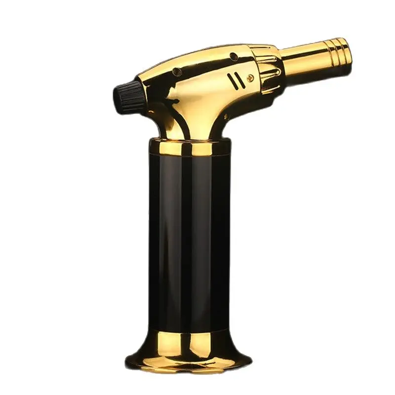 Butane Windproof Lighter Metal Turbine Direct Injection Blue Flame Torch Spray Gun Cigar Lighter Cigarette Accessories Men Gift
Butane Windproof Lighter Metal Turbine Direct Injection Blue Flame Torch Spray Gun Cigar Lighter Cigarette Accessories Men Gift