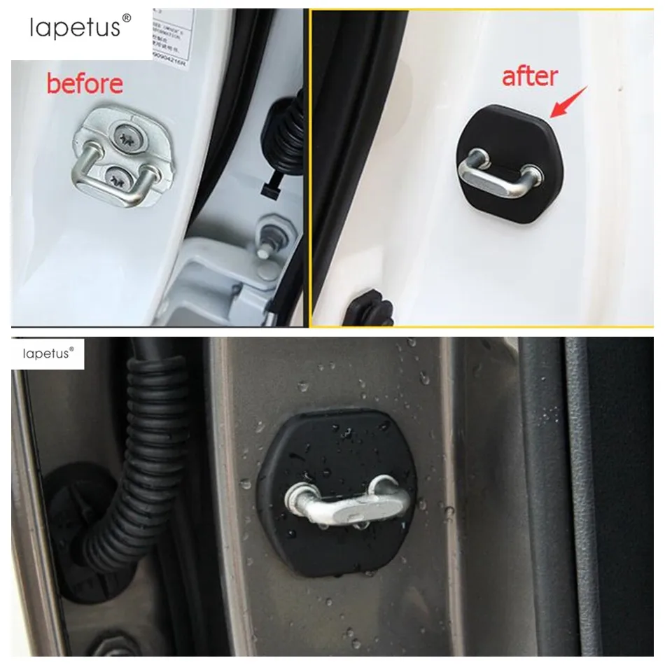 Lapetus Accessories For Nissan Leaf 2018 - 2022 Auto Door Lock Buckle Plastic Protective Cover Kit 4Pcs / Set
Lapetus Accessories For Nissan Leaf 2018 - 2022 Auto Door Lock Buckle Plastic Protective Cover Kit 4Pcs / Set