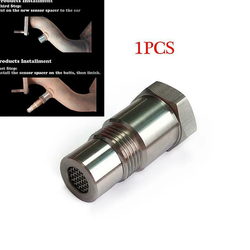 Car Oxygen O2 Sensor Adapter CEL Fix Check Engine Light Eliminator Adapter Oxygen O2 Sensor Thread M18X1.5
Car Oxygen O2 Sensor Adapter CEL Fix Check Engine Light Eliminator Adapter Oxygen O2 Sensor Thread M18X1.5