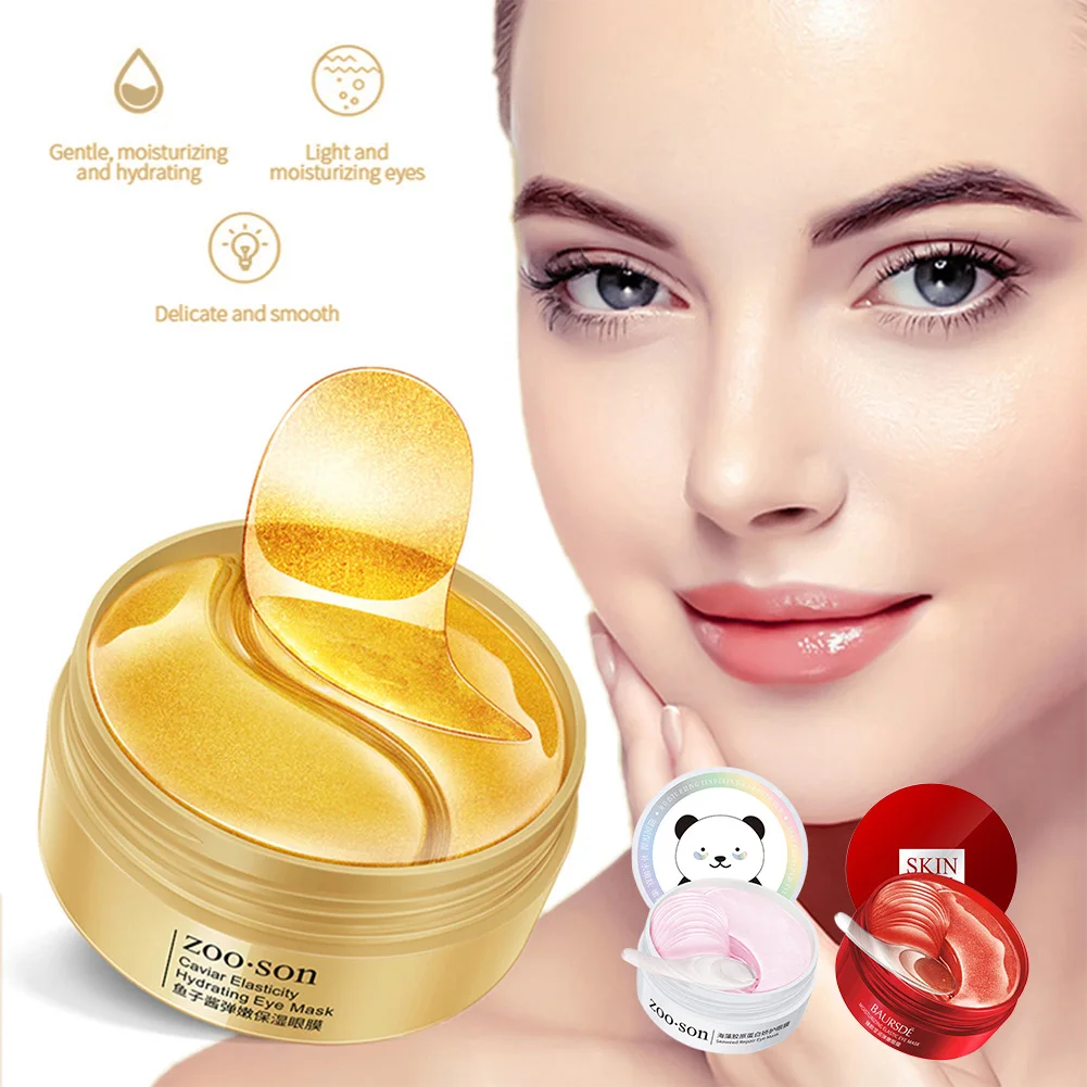 60-put-crystal Collagen Gold Eye Mask Anti-aging Eye Mask Remove Dark Circles Acne Beauty Patches To Care For Skin From Eyes
60-put-crystal Collagen Gold Eye Mask Anti-aging Eye Mask Remove Dark Circles Acne Beauty Patches To Care For Skin From Eyes