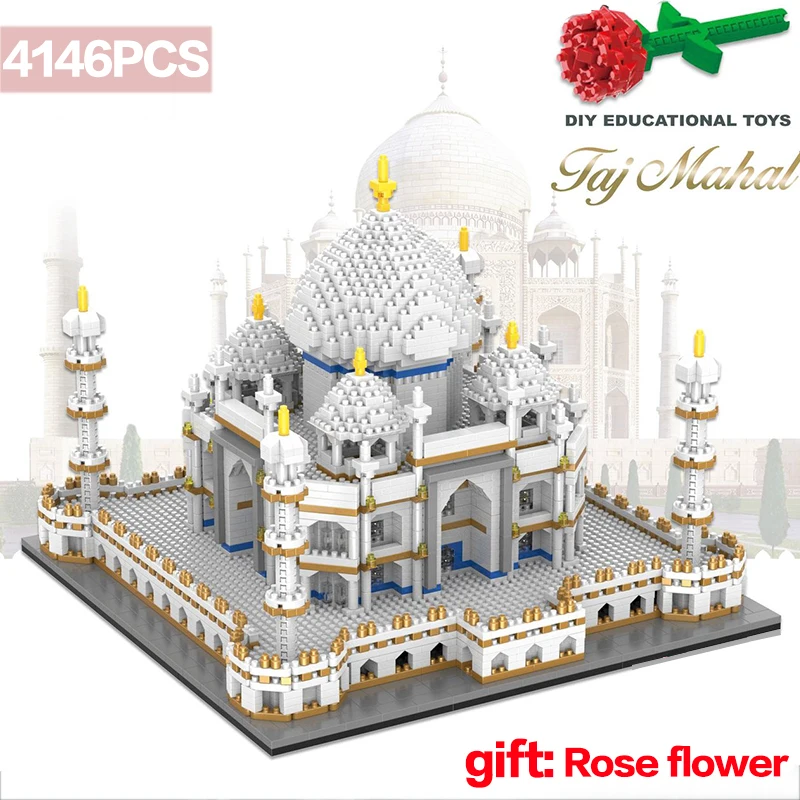 Toys for Kids Taj Mahal Creator Mini Blocks World Famous Architecture Grand Palace of Thailand 3D Model Building Blocks Educatio 
Toys for Kids Taj Mahal Creator Mini Blocks World Famous Architecture Grand Palace of Thailand 3D Model Building Blocks Educatio