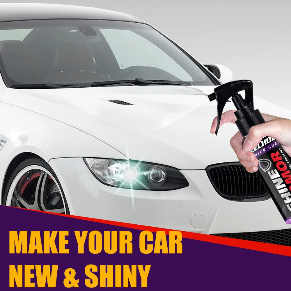 120ml Shine Armor Ceramic Car Wash Fortify Quick Coat Polish Sealer Spray Car Nano Ceramic Coating Polishing Spraying Wax
120ml Shine Armor Ceramic Car Wash Fortify Quick Coat Polish Sealer Spray Car Nano Ceramic Coating Polishing Spraying Wax