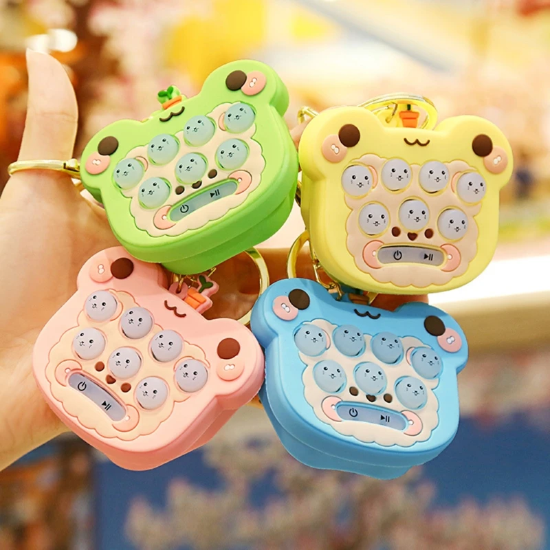 Electronic Board Game Portable Decompression Toy Key Buckle Fun Gadgets Novelty Interesting Toy Kid Gift Whac-A-Mole Toy
Electronic Board Game Portable Decompression Toy Key Buckle Fun Gadgets Novelty Interesting Toy Kid Gift Whac-A-Mole Toy