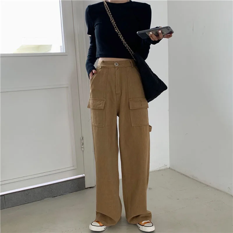 Spring Loose High Waist loose Joggers Plus Size Pink Corduroy Wide Leg Pant Women Autumn New Casual Pantalones Retro
Spring Loose High Waist loose Joggers Plus Size Pink Corduroy Wide Leg Pant Women Autumn New Casual Pantalones Retro