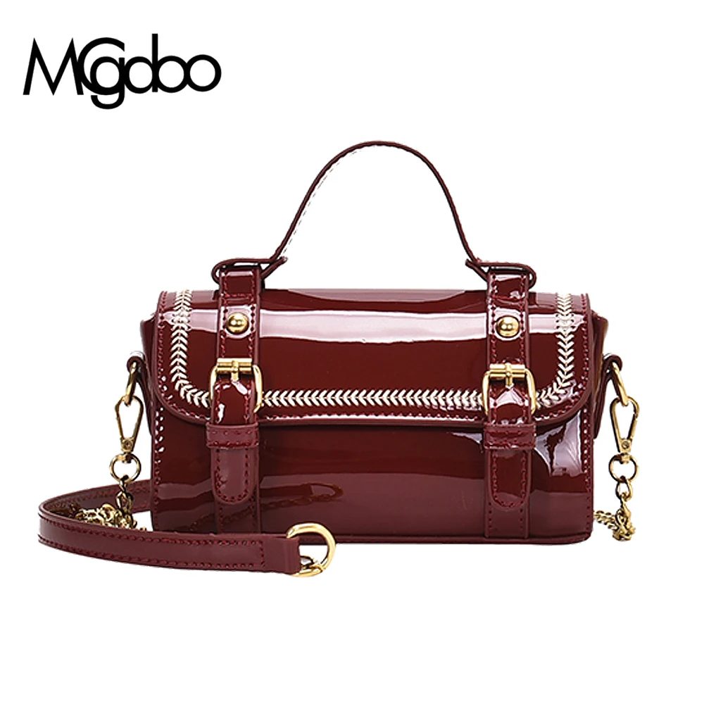 Mgcdoo Retro Women Handbag Premium Leather Bucket Bag Bright Small Shoulder Bag Fashion Chain Bags
Mgcdoo Retro Women Handbag Premium Leather Bucket Bag Bright Small Shoulder Bag Fashion Chain Bags