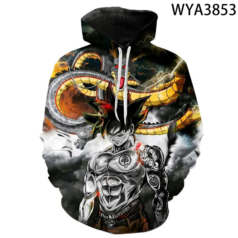 2021 New Fashion Casual Pullover Anime Dragon Sweatshirts Men Women Children Hoodies DBZ 3D Print Streetwear Boy Girl Kids Tops
2021 New Fashion Casual Pullover Anime Dragon Sweatshirts Men Women Children Hoodies DBZ 3D Print Streetwear Boy Girl Kids Tops