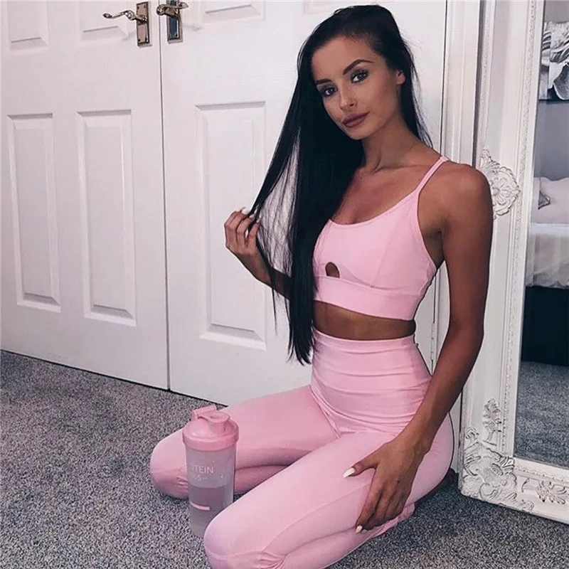 Yoga set for women clothing gym wear set long pant capri and sport bra crop top sexy pink sleeveless tracksuit outfits 2 pieces
Yoga set for women clothing gym wear set long pant capri and sport bra crop top sexy pink sleeveless tracksuit outfits 2 pieces