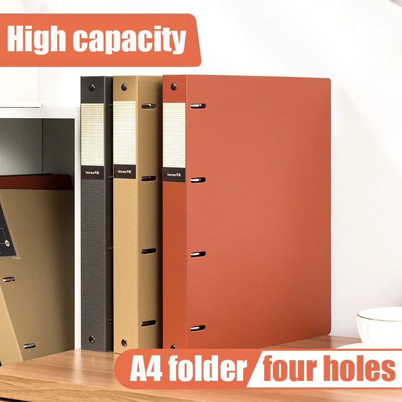 A4 Four Holes File Folders Punch Binder Insert Information Booklet Student Supplies Multifunctional Office Storage Folder
A4 Four Holes File Folders Punch Binder Insert Information Booklet Student Supplies Multifunctional Office Storage Folder