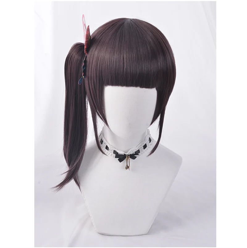 Demon Slayer Kimetsu no Yaiba Kanawo Tsuyuri Kanao Heat Resistant Hair Wig Cosplay Costume Wigs + Butterfly hairpin headwear
Demon Slayer Kimetsu no Yaiba Kanawo Tsuyuri Kanao Heat Resistant Hair Wig Cosplay Costume Wigs + Butterfly hairpin headwear