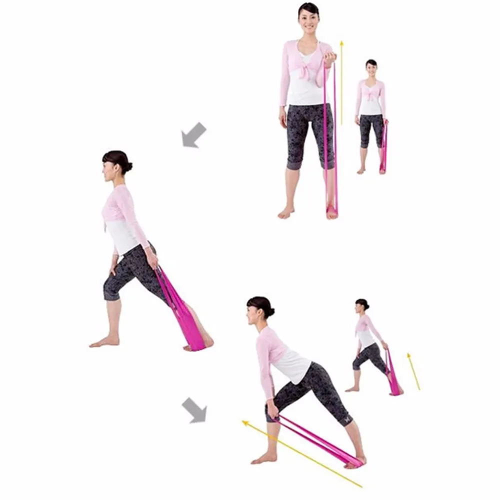 1.2m Pull Rope Safe Stretching Elastic Yoga Pilates Rubber Exercise Band Arm Back Leg Fitness Tighten abdominals
1.2m Pull Rope Safe Stretching Elastic Yoga Pilates Rubber Exercise Band Arm Back Leg Fitness Tighten abdominals