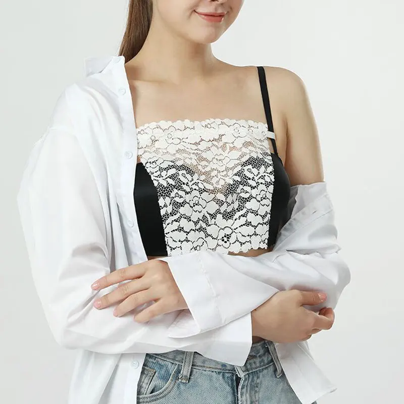 4 Colors Lace Privacy Invisible Cleavage Cover Up Bra Insert Seamless All Match Anti Peep Woman Hide Underwear
4 Colors Lace Privacy Invisible Cleavage Cover Up Bra Insert Seamless All Match Anti Peep Woman Hide Underwear