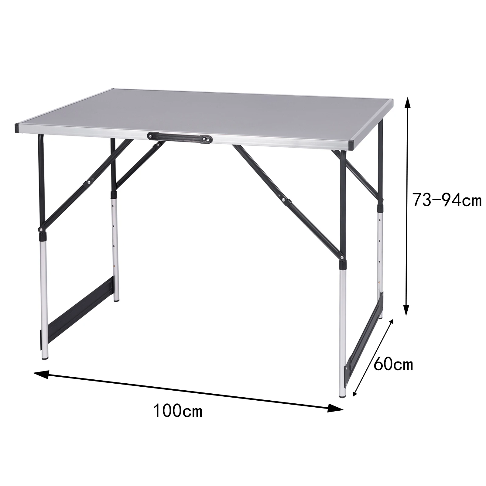Aluminum MDF Steel Folding Camping Table Foldable Outdoor Dinner Desk Garden Work Balcony Table For Family Party Picnic BBQ
Aluminum MDF Steel Folding Camping Table Foldable Outdoor Dinner Desk Garden Work Balcony Table For Family Party Picnic BBQ