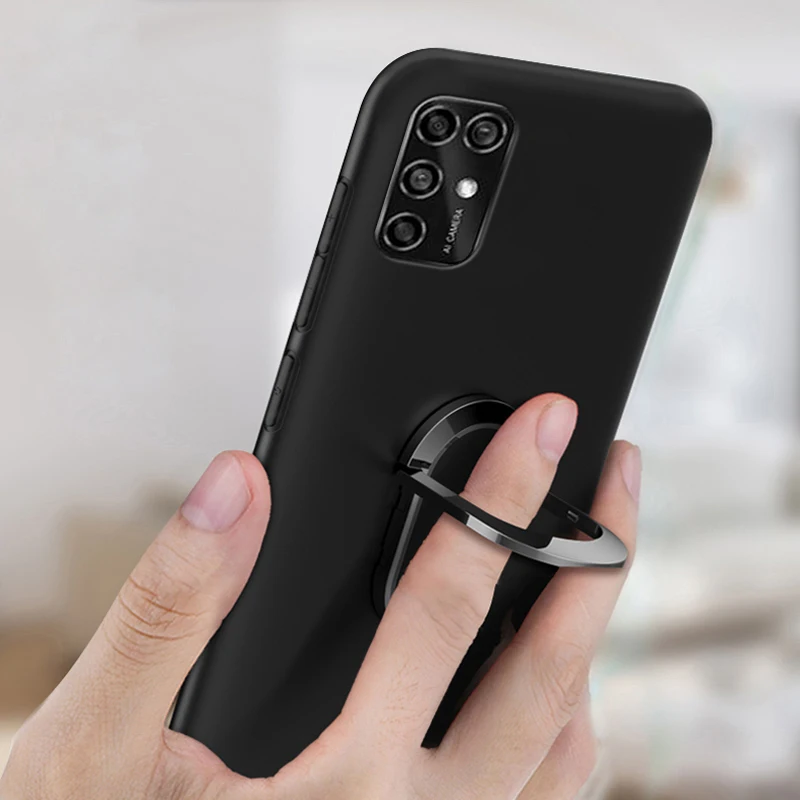 чехол ZTE Blade V2020 Smart 6 82 дюйма красный синий черный классическое кольцо на палец