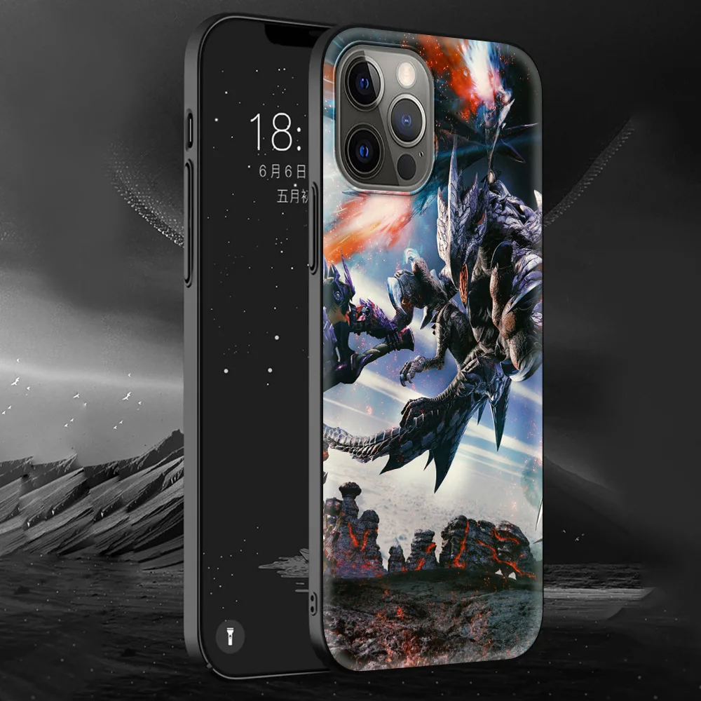 Rise Monster Hunter Luxury Silicone Case for iPhone 11 12 Pro MAX 7 8 Plus XR XS MAX X 6 6S Plus Smartphone Accessories Cover
Rise Monster Hunter Luxury Silicone Case for iPhone 11 12 Pro MAX 7 8 Plus XR XS MAX X 6 6S Plus Smartphone Accessories Cover