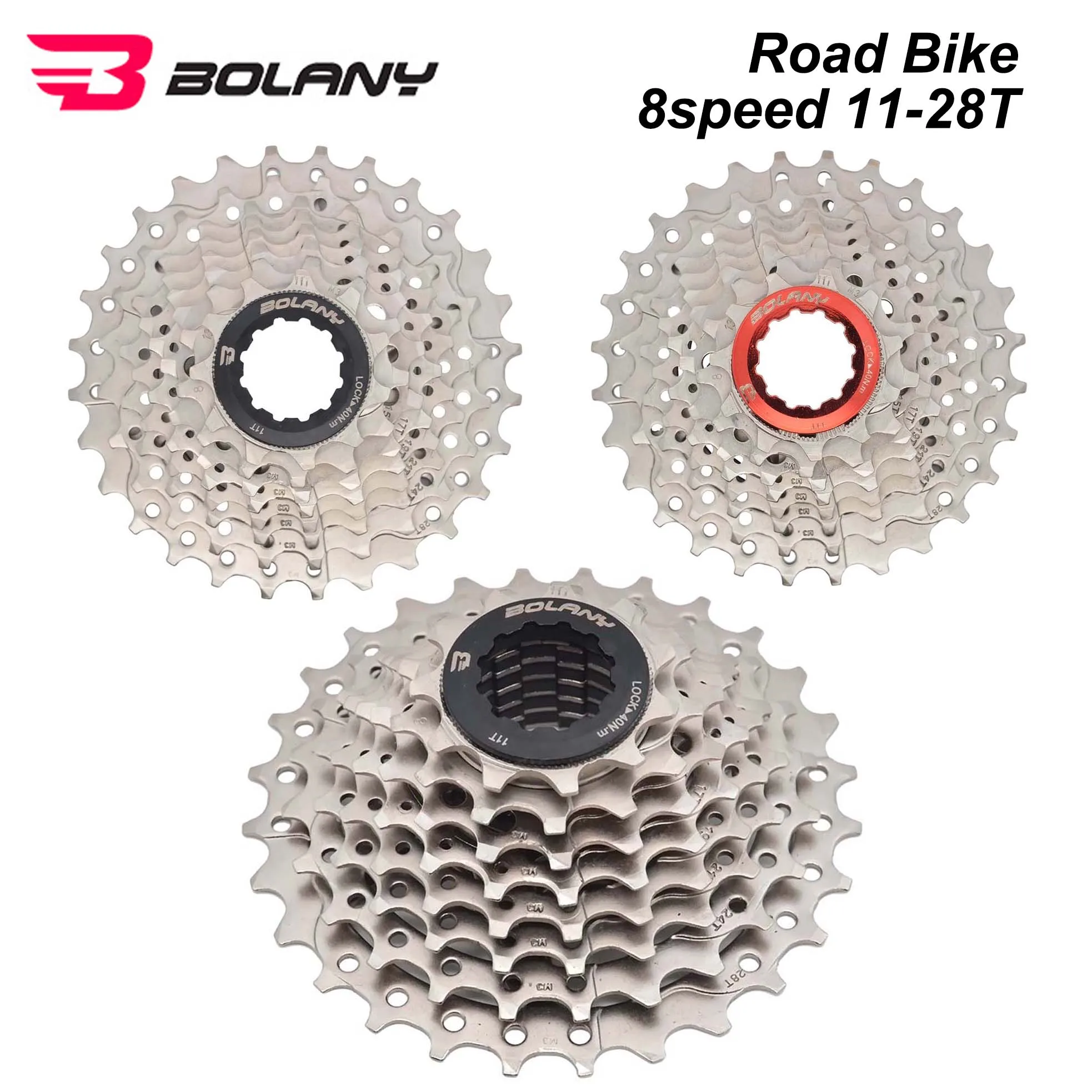 Bolany Road Bike 8Speed 11-28T Cassette Freewheel Carbon Steel Rear Chain Wheel Sprockets for shimano HG sram accessories 
Bolany Road Bike 8Speed 11-28T Cassette Freewheel Carbon Steel Rear Chain Wheel Sprockets for shimano HG sram accessories