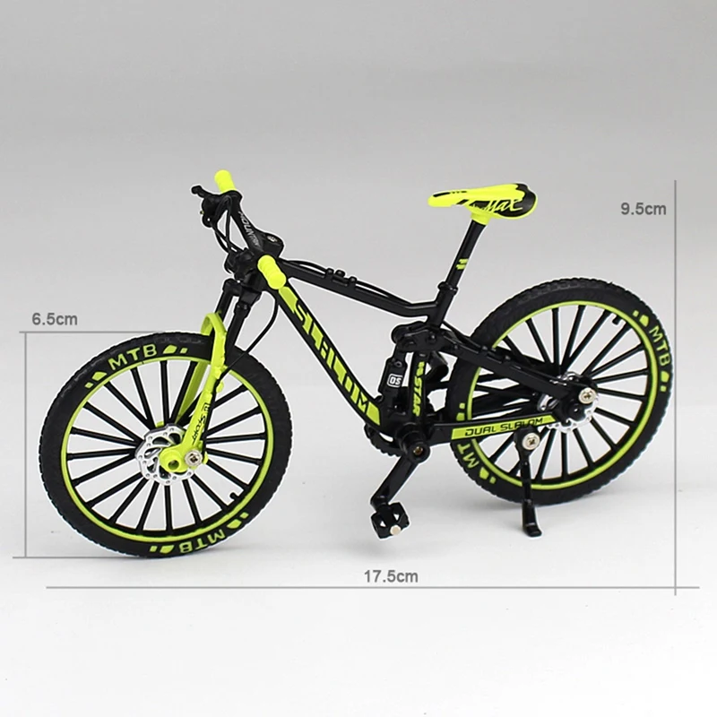 Mini Alloy Bicycle 1:10 Creative Model Simulation Bicycle Decoration Toy Downhill Mountain Bike Model Collection Kids Gifts
Mini Alloy Bicycle 1:10 Creative Model Simulation Bicycle Decoration Toy Downhill Mountain Bike Model Collection Kids Gifts