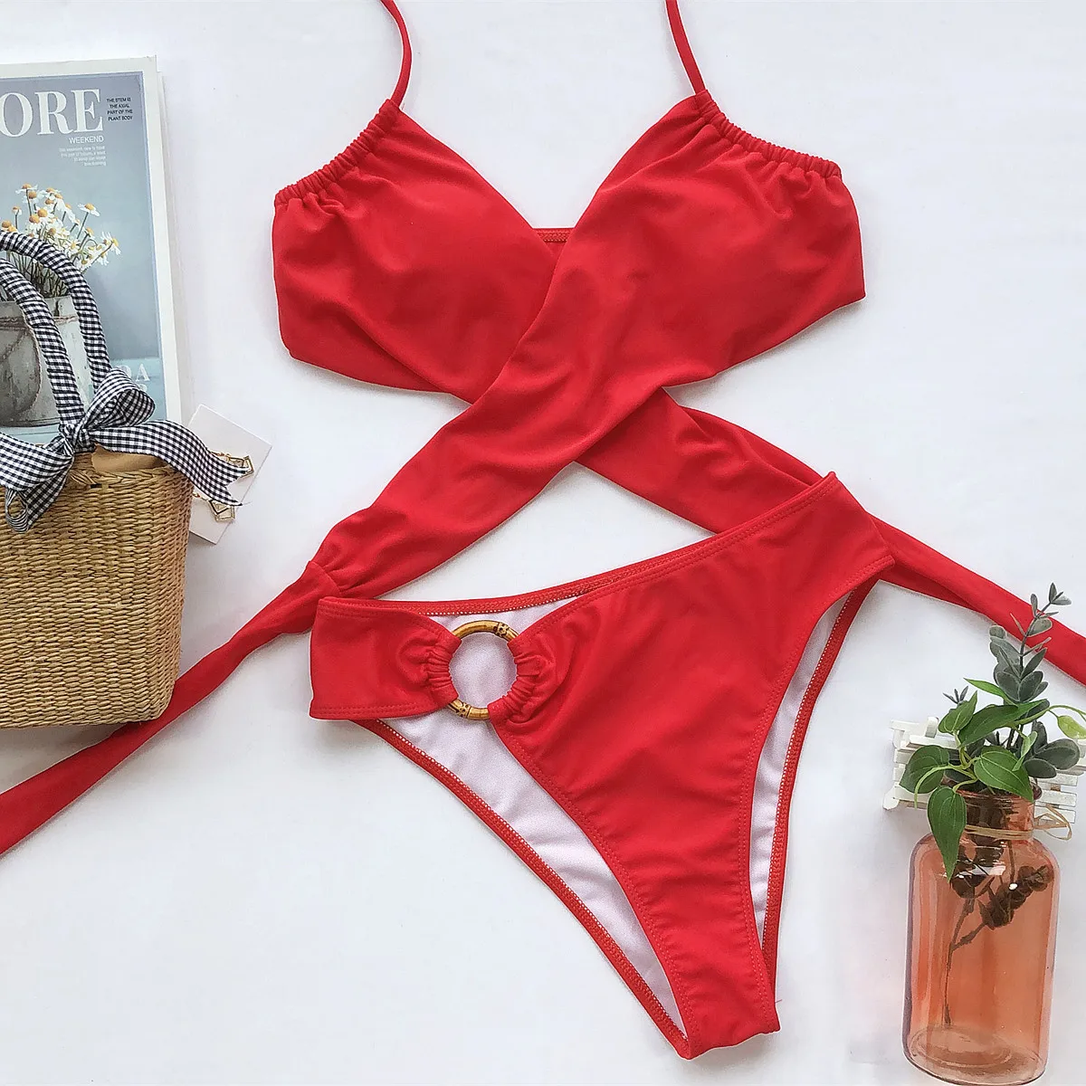 2021 Women Leopard Bathing Suits High Waist Swimwear Halter Bikinis Women Cross Bandage Suits String Beachwear Bikini Set
2021 Women Leopard Bathing Suits High Waist Swimwear Halter Bikinis Women Cross Bandage Suits String Beachwear Bikini Set