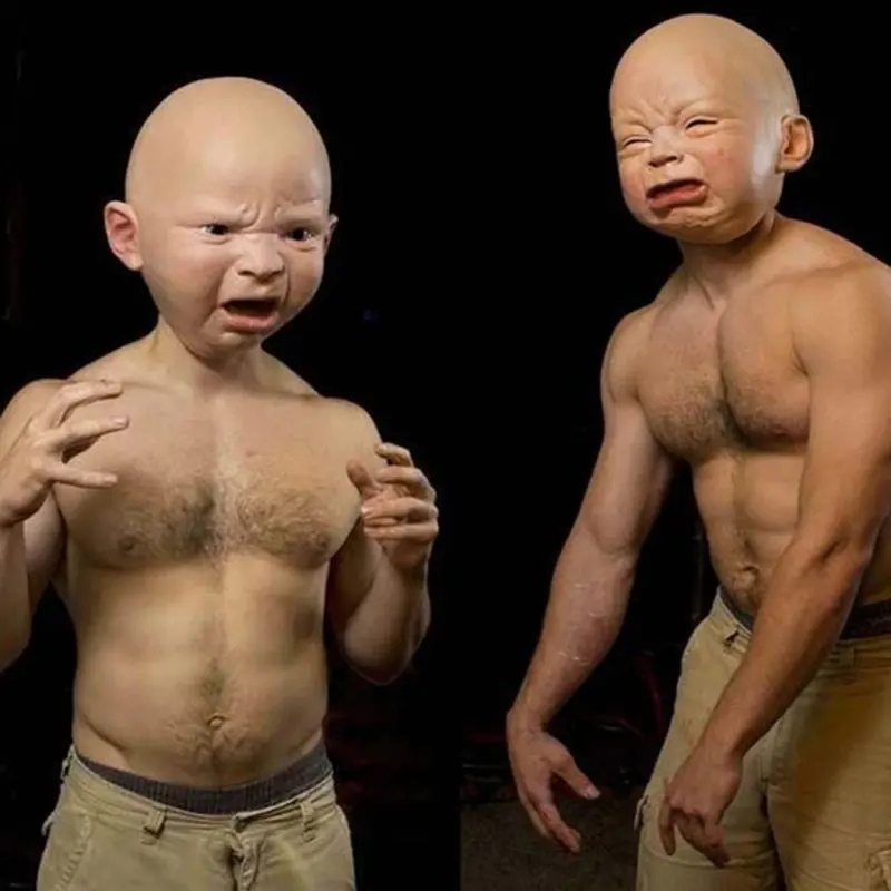 Hot The Hottest Baby Head Headgear in America in 2020 for Halloween Party Costume MVI-ing 
Hot The Hottest Baby Head Headgear in America in 2020 for Halloween Party Costume MVI-ing