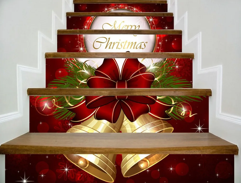 3D Visual Staircase Sticker Christmas Snowman Santa Wallpaper Self Adhesive DIY Wall Mural Removable Stairs Decal For Xmas Decor
3D Visual Staircase Sticker Christmas Snowman Santa Wallpaper Self Adhesive DIY Wall Mural Removable Stairs Decal For Xmas Decor