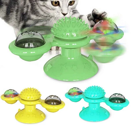 Windmill Cat Toy Funny Turntable Teasing Pet Scratching Tickle s Hair Brush s Interactive Puzzle Smart s
Windmill Cat Toy Funny Turntable Teasing Pet Scratching Tickle s Hair Brush s Interactive Puzzle Smart s